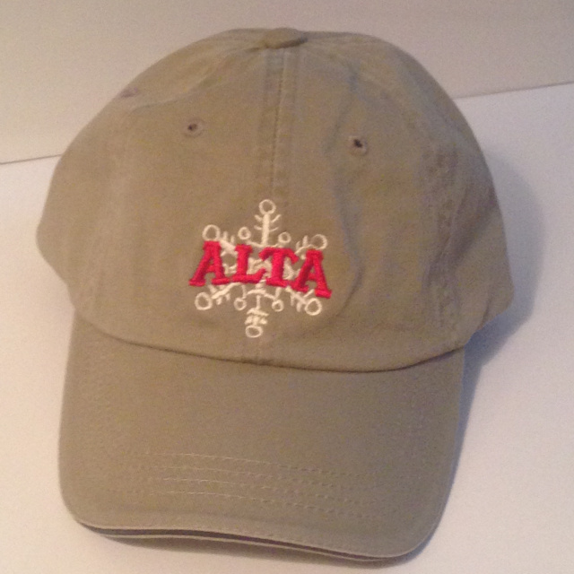 Khaki Cap with Fancy Alta Flake